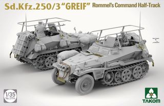 Maqueta Sd.Kfz 250/3 “GREIF” Rommel Command Takom