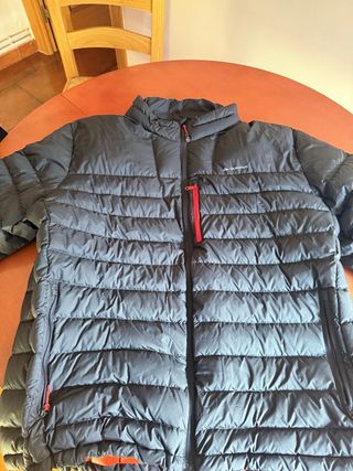 Plumífero Quechua Hombre Negro Ligero