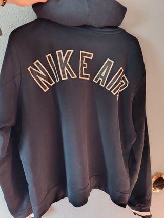 Sudadera Nike Air Negra Oversize