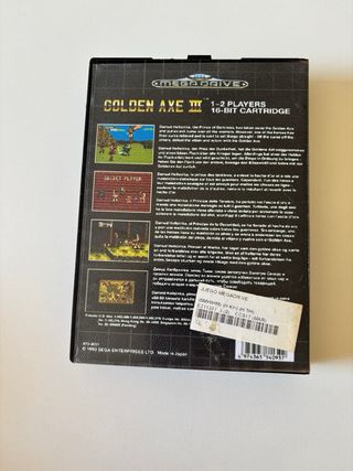 Golden Axe III 3 PAL Sega Mega Drive
