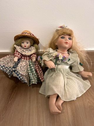 Bambole di porcellana vintage