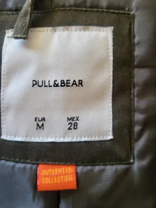 Parka caqui con capucha