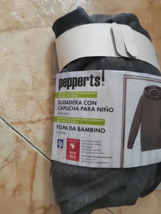Sudadera Pepperts! gris niño 158/164