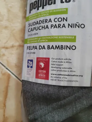 Sudadera Pepperts! gris niño 158/164