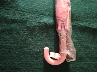 Paraguas infantil rosa .