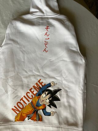 Sudadera Blanca Dragon Ball
