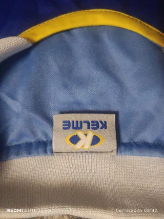 Camiseta Kelme Badalona Azul y Amarillo