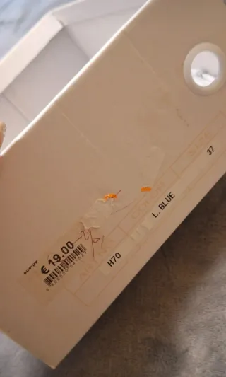 Sandali zeppa strass azzurri