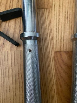 Pesas ajustables para gimnasio