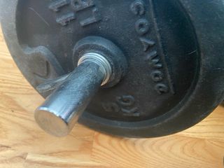 Pesas ajustables para gimnasio