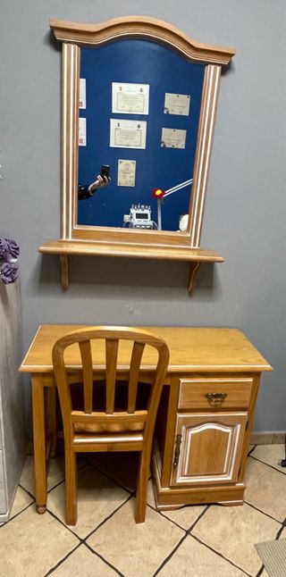 Dormitorio completo juvenil MADERA MACIZA DE PINO