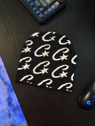 Cappello G-Star Nero con Stelle Bianche