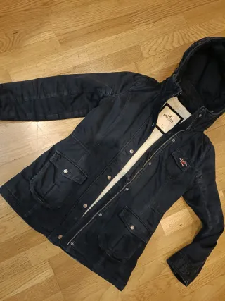Chaqueta Hollister Azul Marino Talla L mujer