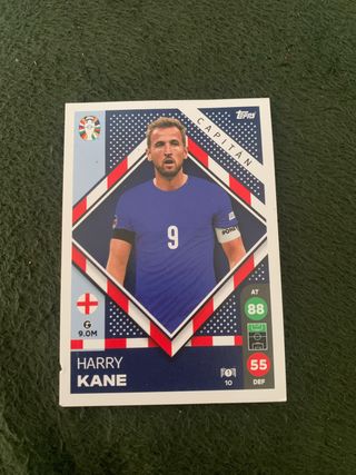 Cromo Harry Kane Eurocopa 2024 Topps Capitán