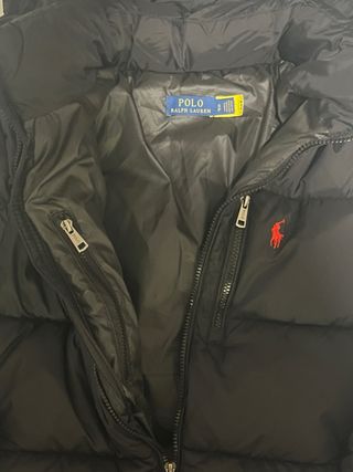 Abrigo Ralph Lauren Negro