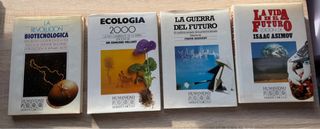 Lote 4 Libros Ciencia Ficción y Ecología