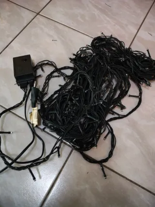 Luci LED Natale Blu Esterno