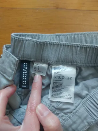 Pantalones cargo H&M mujer talla 32 #cargo #H&M