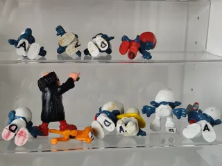 Lotta di figure dei Puffi di Hong Kong