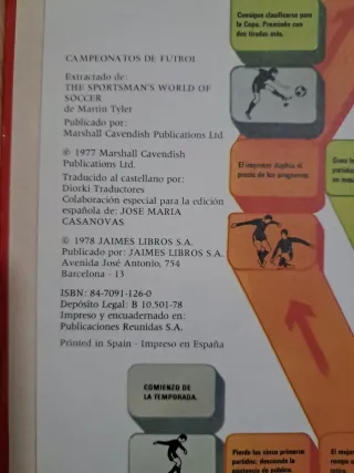 Campeonatos Mundiales de Futbol. Recolipaciond ...