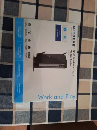 NETGEAR N300 Modem Router ADSL2+