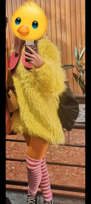 Disfraz pollo mujer talla única