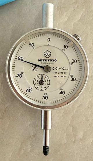 Reloj Comparador Mitutoyo 10mm 0.01mm