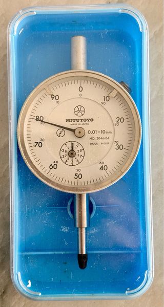 Reloj Comparador Mitutoyo 10mm 0.01mm