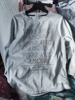 Pijama gris y verde muchos modelos de mercería