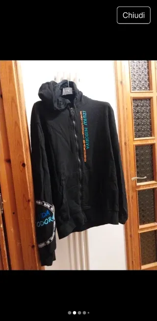 Felpa uomo/donna My Hero Academia con cappuccio