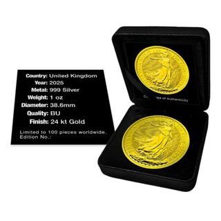 Moneda Britannia 1 oz Oro 2025