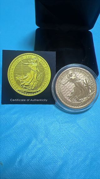 Moneda Britannia 1 oz Oro 2025