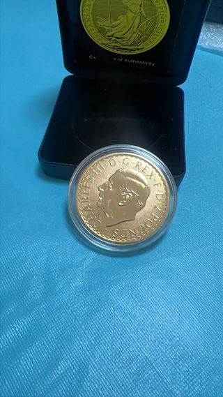 Moneda Britannia 1 oz Oro 2025