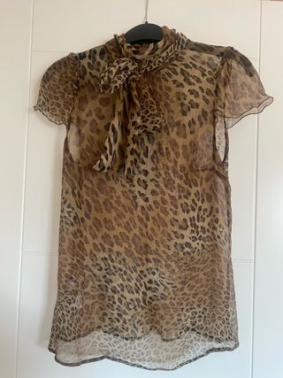 Blusa Animal Print MASSIMO DUTTI