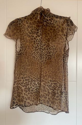 Blusa Animal Print MASSIMO DUTTI