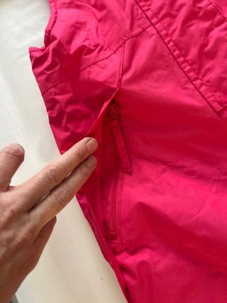 Mono de esquí rosa 4-6 años con guante de regalo