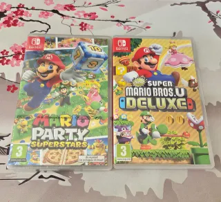 Mario Party Superstars PRECINTADO y Mario Deluxe