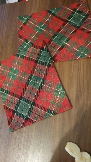 Sacchetti regalo Natale tartan