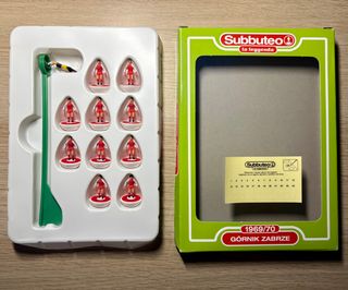 Subbuteo La Leggenda Team Gornik Zabrze 1969/70