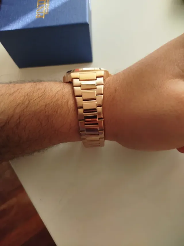 Relógio Poedagar Nautilus Rose Gold 42mm