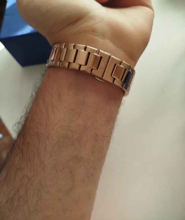 Relógio Poedagar Nautilus Rose Gold 42mm