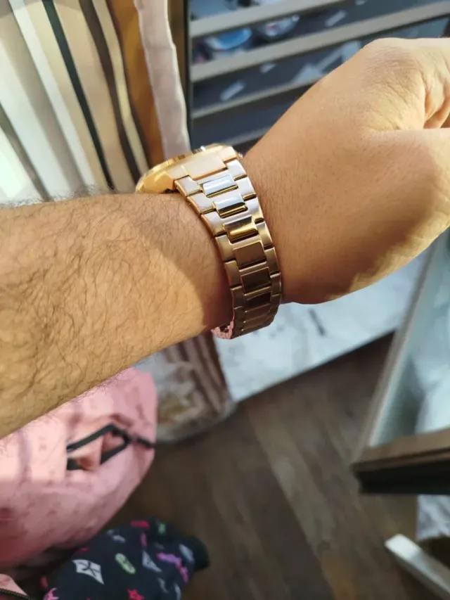 Relógio Poedagar Nautilus Rose Gold 42mm