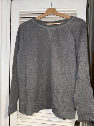 Sudadera H&M Gris Manga Larga