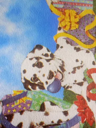 Carta da parati set 2 bordi la carica dei 101