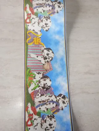 Carta da parati set 2 bordi la carica dei 101