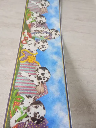 Carta da parati set 2 bordi la carica dei 101