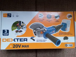 Amoladora Dexter UP20 20V ø125mm (sin batería).