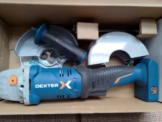 Amoladora Dexter UP20 20V ø125mm (sin batería).