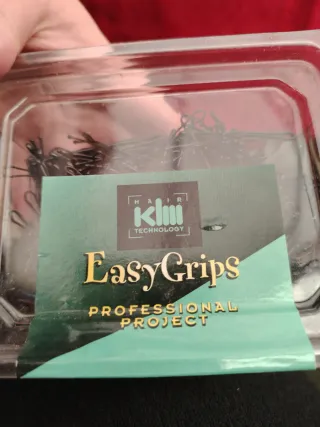 Mollette per capelli EasyGrips nere