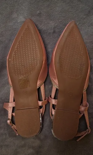 Ballerine DameRose rosa con strass